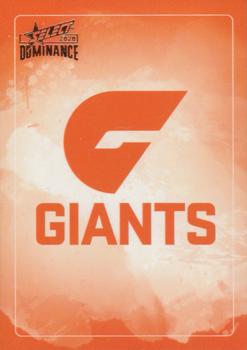 2020 Select Dominance #86 Greater Western Sydney Giants Front